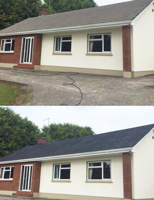 roof cleaning & painting services kilkenny, wexford & waterford local roofing & building