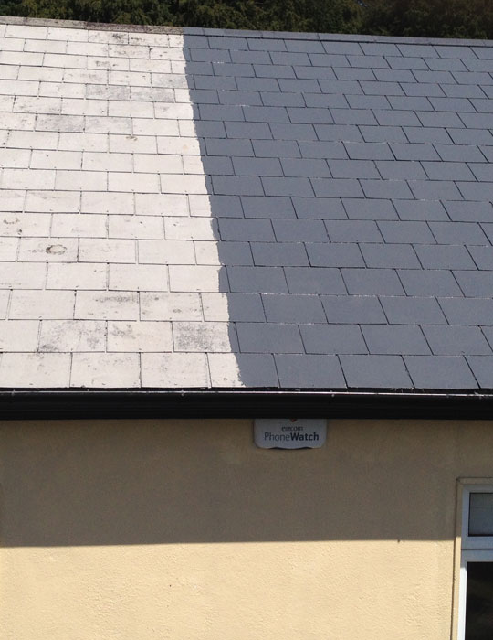 roof cleaning & painting services kilkenny, wexford & waterford local roofing & building